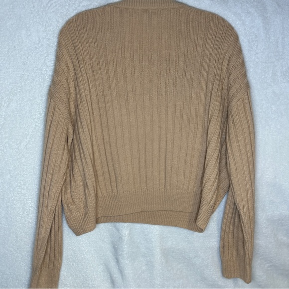 H&M Ribbed Knit Camel Sweater - Picture 2 of 4